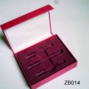 Cosmetic Box with Velvet Tray