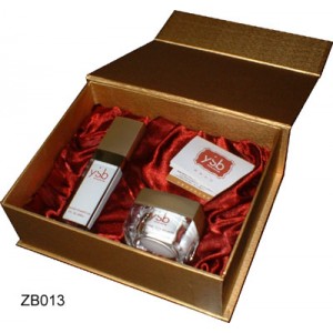 Golden Paper Fragrance Box