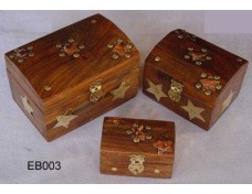Lockable Wooden Boxes