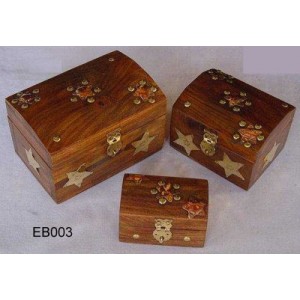 Lockable Wooden Boxes