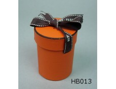 Leather Barrel-shape Boxes
