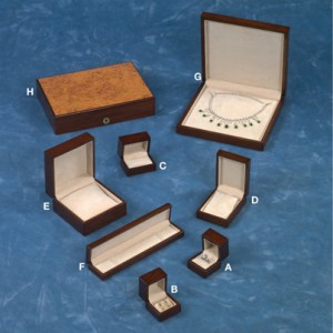 High-quality Wooden Jewelry Display Boxes