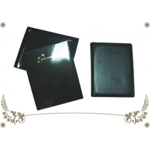 gloss leather organizer notebooks