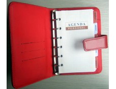Red PU leather Journals