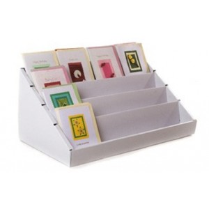small corrugated books display box