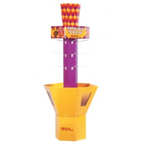 rotatable promotional display stand 
