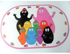 Oval table mats for kids