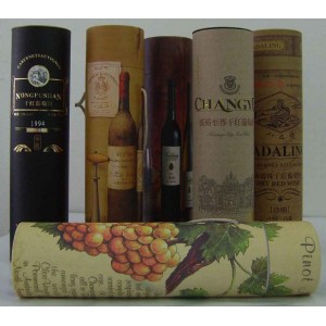 Paper Wine Tubes Packaging