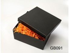 black flower gift box