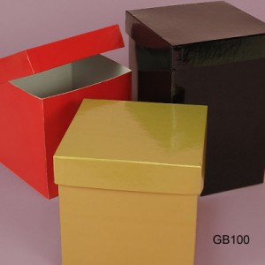 Glossy Empty Paper Gift Boxes